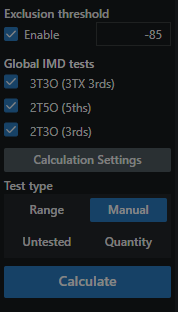 If you do not know the equipment that is being used, select Generic as the Manufacturer and IMD as the Model and select