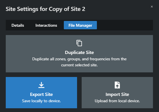 Select the file you previously downloaded