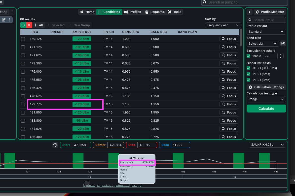 Exclusion threshold isn’t respecting Scan Data in SoundBase