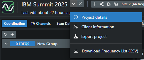 Navigate to yourproject name > Project Menu > Project details
